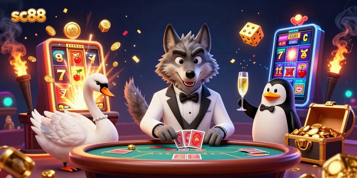 Experience thrilling gameplay at sc88 with exciting characters and dynamic casino elements.