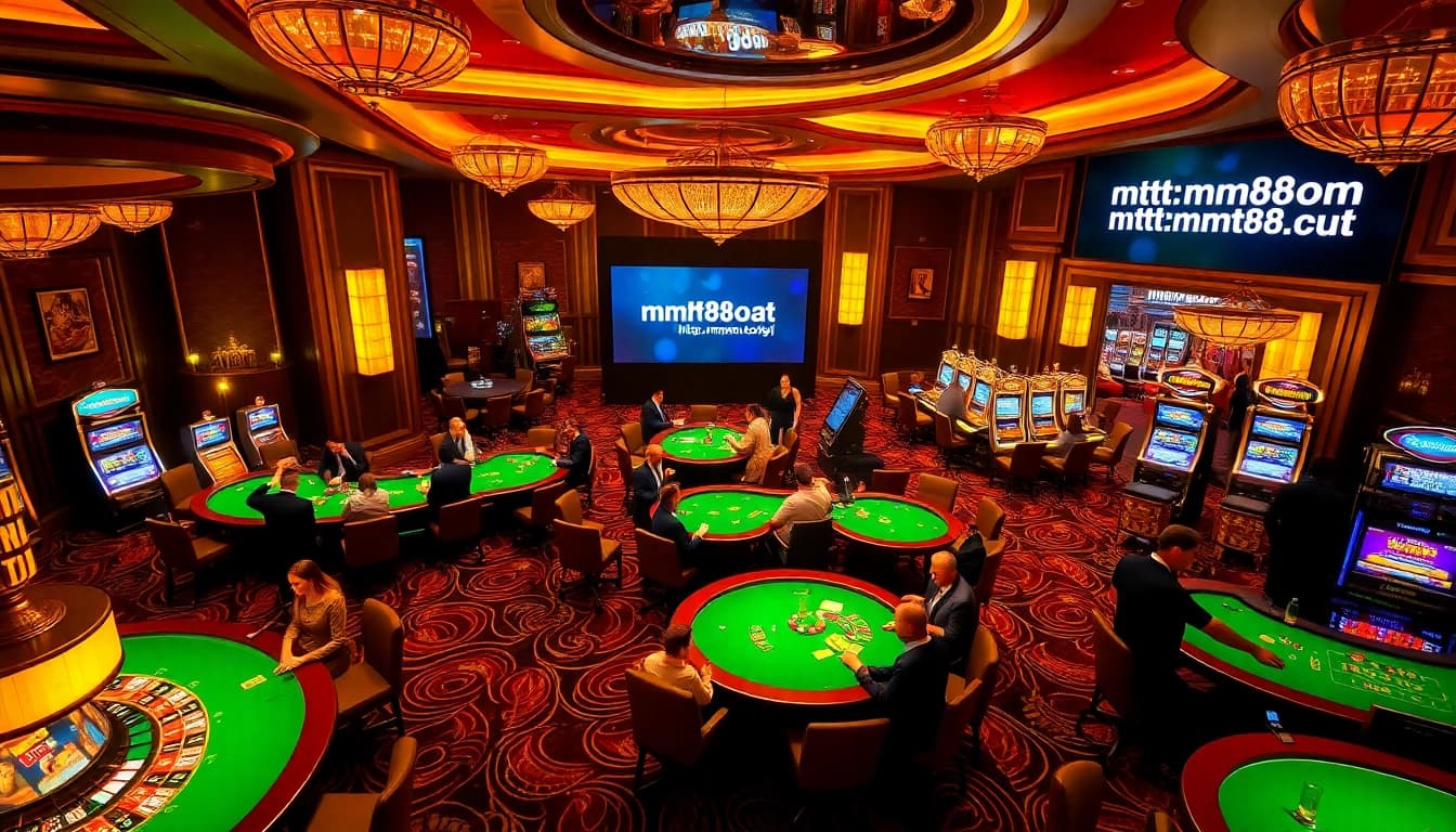 Engage in thrilling gameplay and discover exclusive offers at https://mm88.today/ inside a luxurious casino.