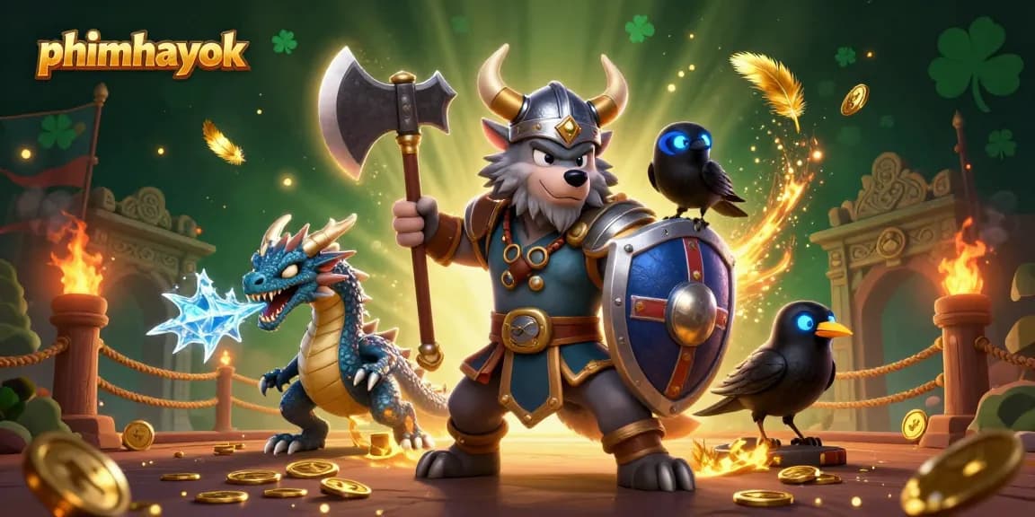 Experience thrilling gaming moments with phimhayok in this dynamic gambling scene illustrated.