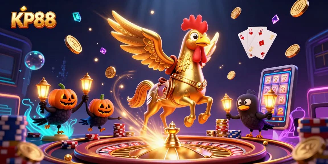 Join the fun at KP88 with vibrant casino excitement and golden treasures!