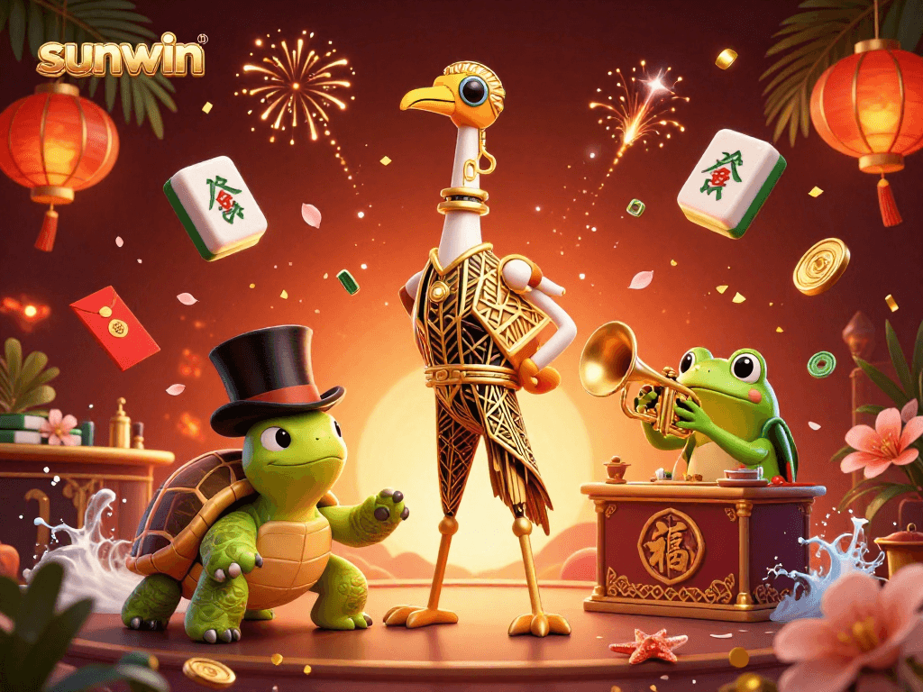 Experience the excitement of winning with sunwin at a unique 3D casino gathering.