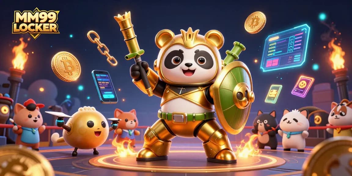 Engage in thrilling gameplay at MM99 LOCKER with a dynamic 3D casino scene bursting with excitement.