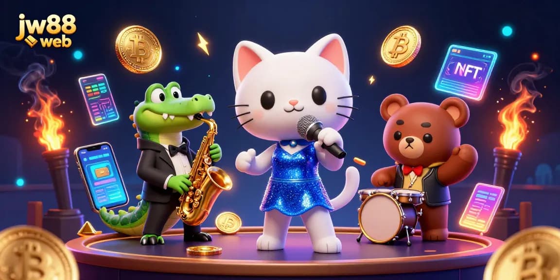 Experience excitement at jw88 web with vibrant 3D casino characters enjoying thrilling gaming.