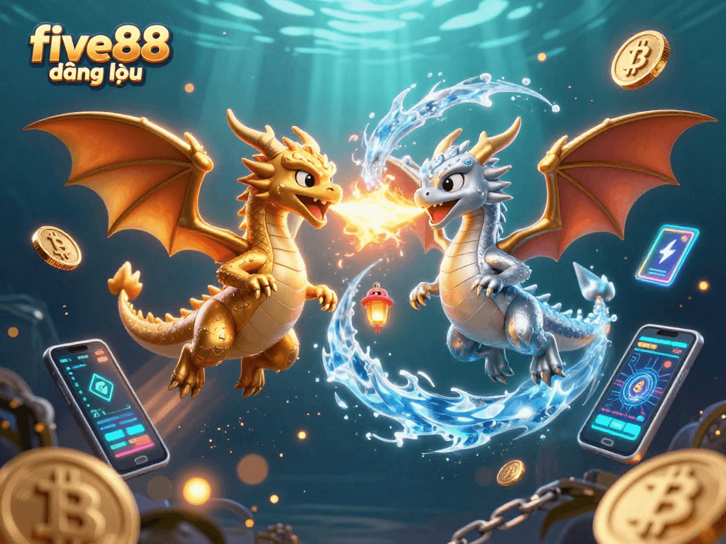 Engage in thrilling gameplay at five88 đăng nhập, with fantasy dragons and crypto elements.