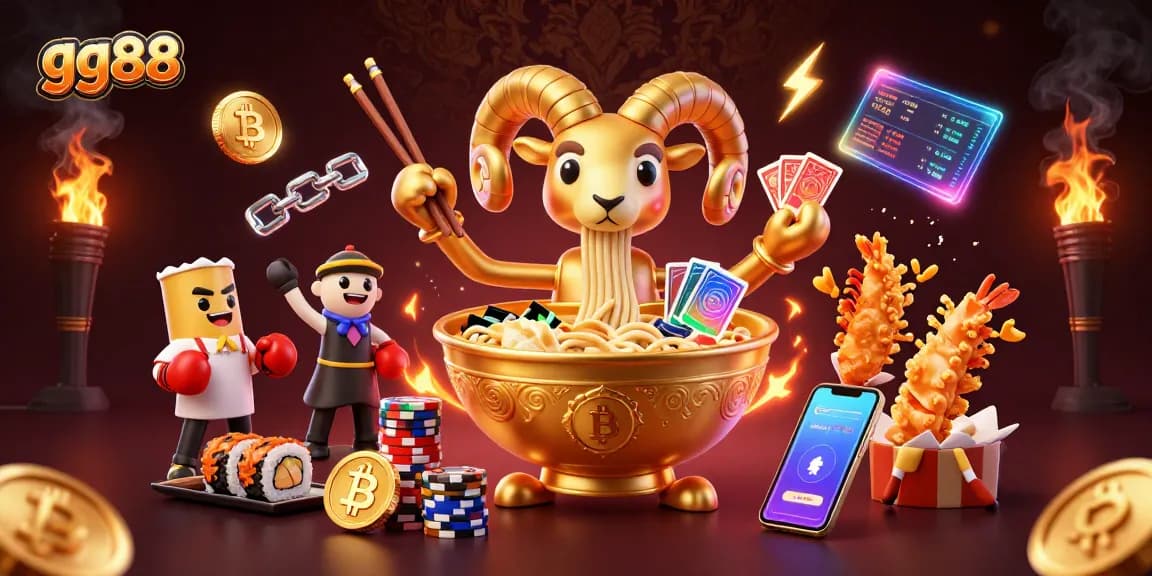 Experience the vibrant gg88 gaming universe with a dynamic 3D casino adventure scene.