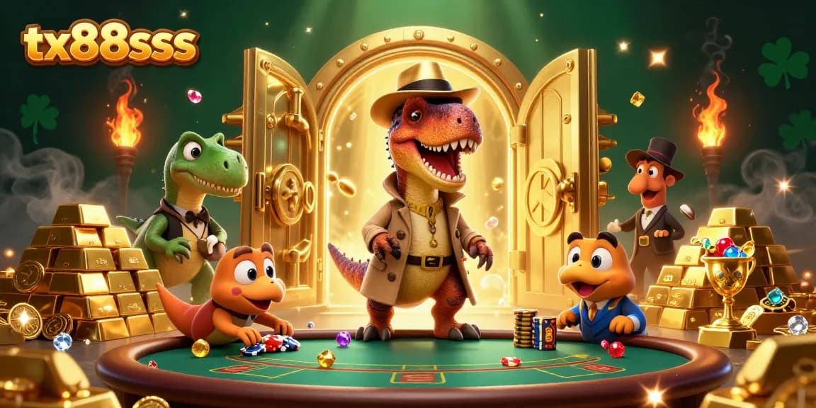 Engage in thrilling gameplay at tx88sss while exploring a dynamic casino scene filled with action and excitement.