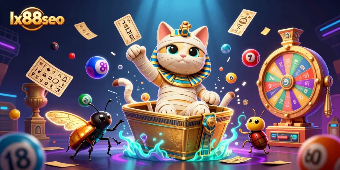 Experience thrilling gameplay at lx88seo with a vibrant Egyptian-themed casino adventure.