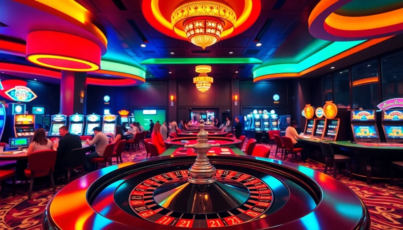 Retrait instantané paris sportif dans un casino vibrant offrant des expériences excitantes de jeu.