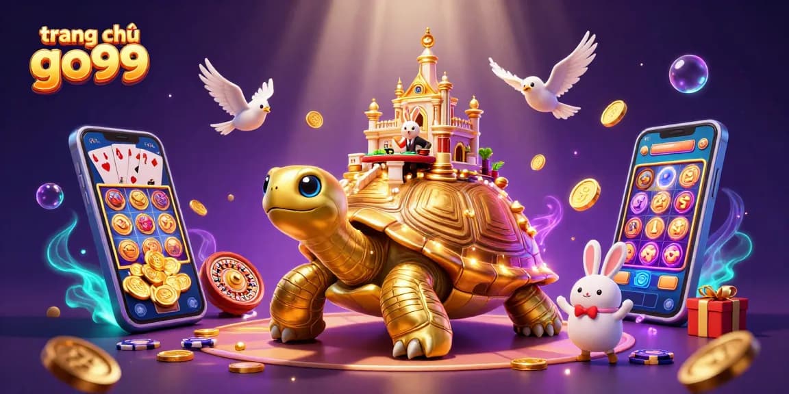 Experience the thrill of gaming with trang chủ go99 featuring golden tortoise casino and rabbit dealer