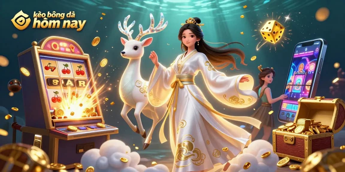 Engage in kèo bóng đá hôm nay with dynamic betting visuals and a captivating 3D illustration.