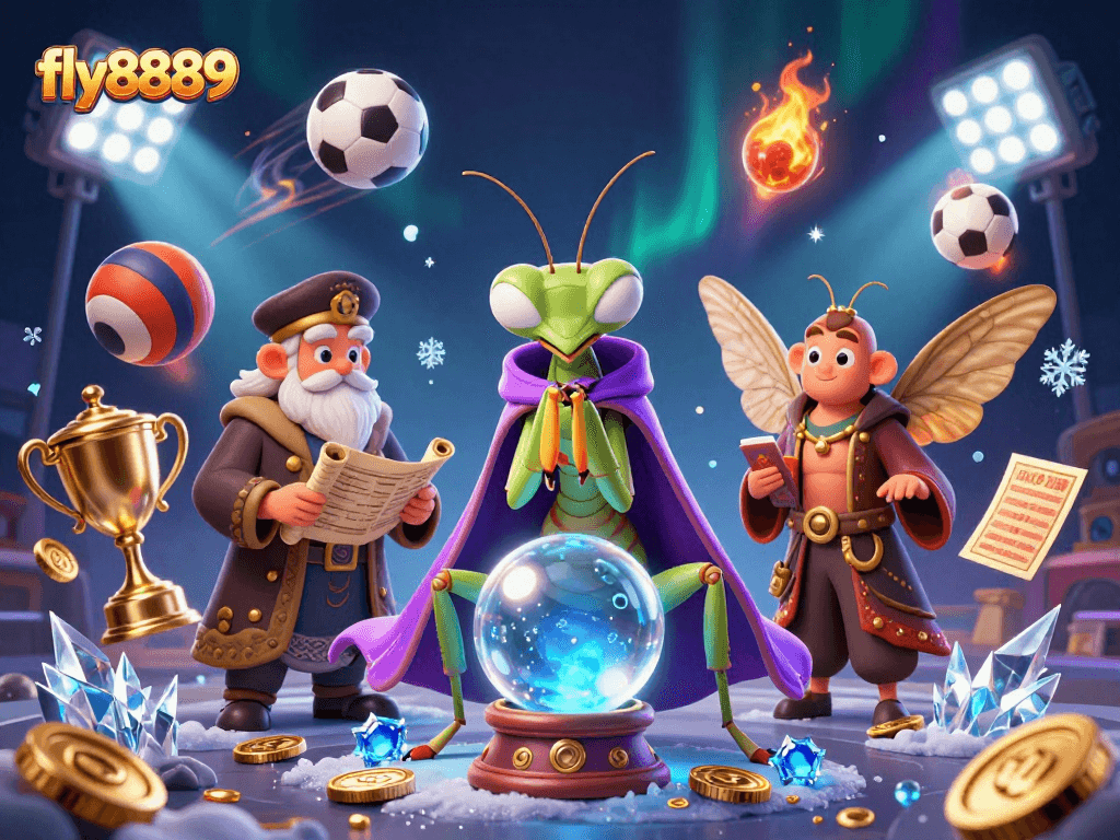 Experience the thrill of fly8889 with dynamic casino elements and vibrant characters in this captivating scene.