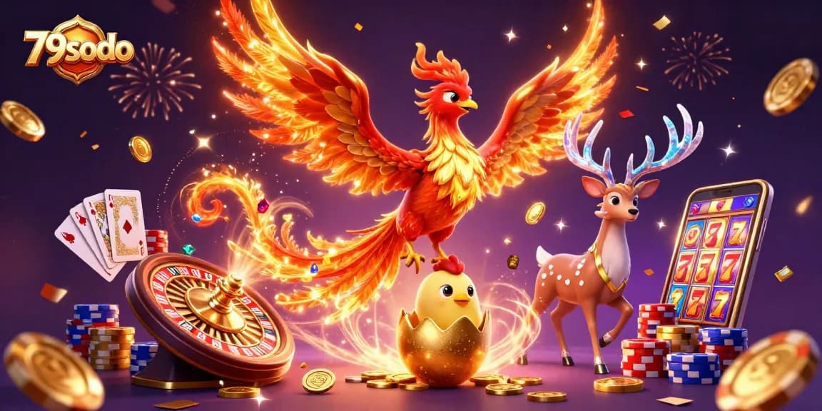 Play exciting games at 79sodo with the phoenix, stag, and dynamic casino elements.