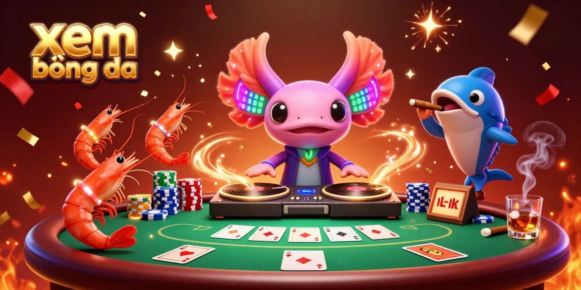 Experience xem bóng đá with dynamic sports betting scene featuring vibrant characters and energetic elements.