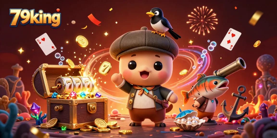 Experience thrill at 79king with vibrant slot games and playful characters.