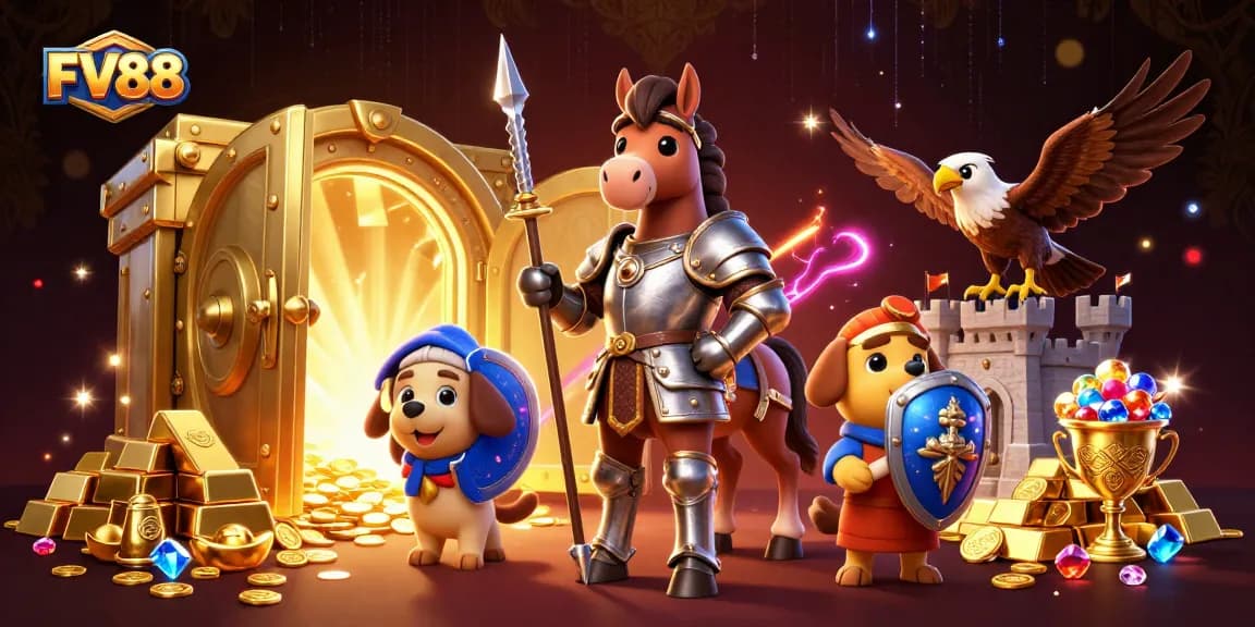 Engage in thrilling adventures with FV88 at a vibrant online casino filled with treasures.