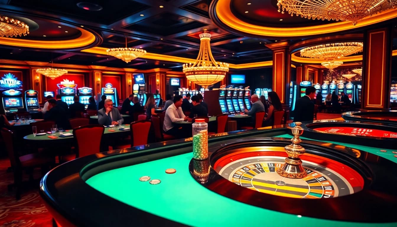 Experience the excitement of rr88 casino with diverse games and vibrant atmosphere.