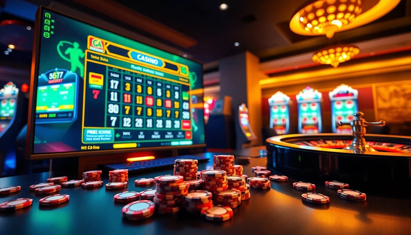 Experience thrilling gameplay on the l567 platform with stunning casino visuals.