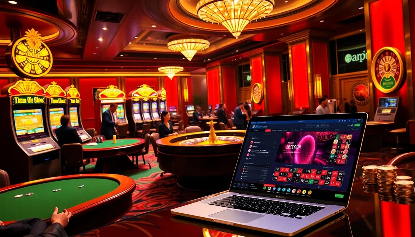 Experience the thrill of đăng ký F8bet as players engage in exciting casino games.