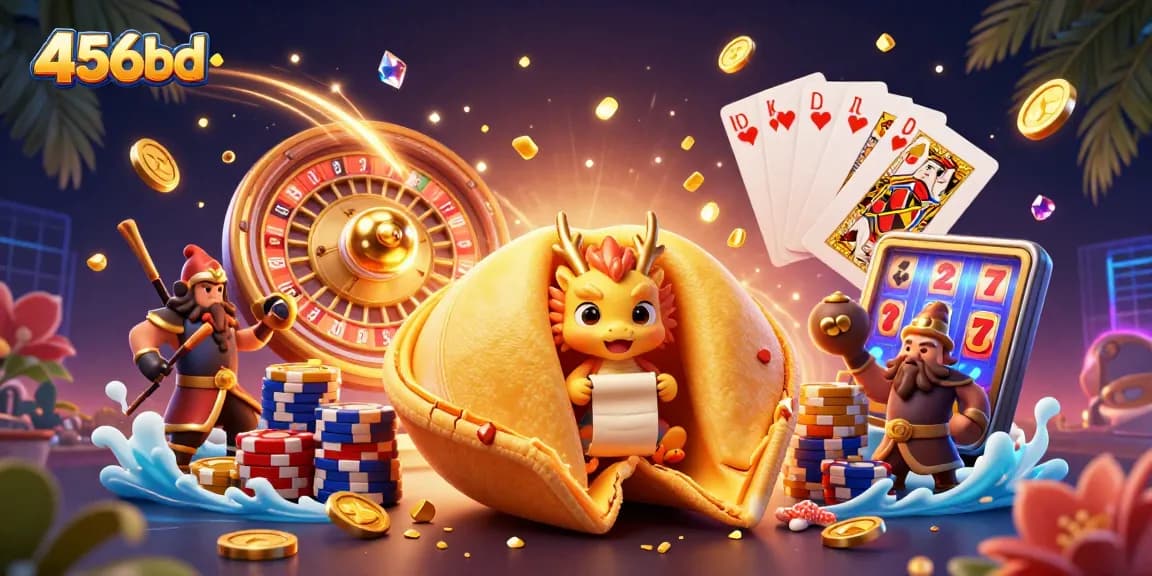 Spin to win big with 456bd: A vibrant casino scene full of gold coins and luck