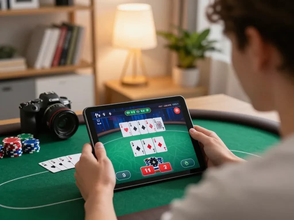Engaging in online poker gameplay at home using 789betss to strategize and enjoy safe betting experiences