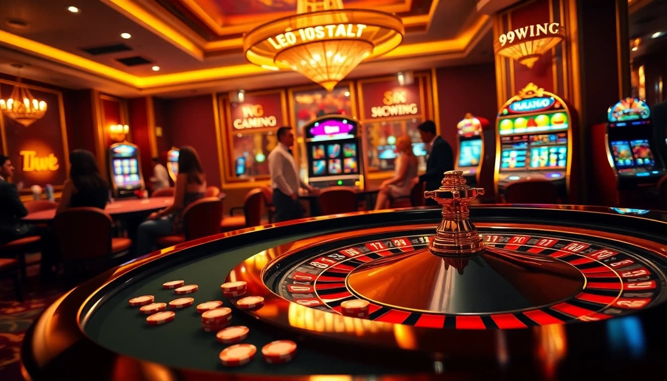 Experience the thrill of 99win thiên đường with vibrant casino games and luxurious atmosphere.