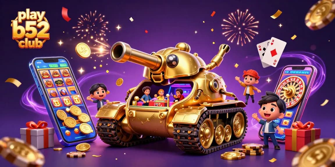 Get ready to play b52 club in a magical 3D casino world filled with games and excitement.