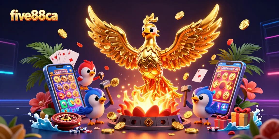Experience the thrill of five88ca with golden phoenix and casino moments.