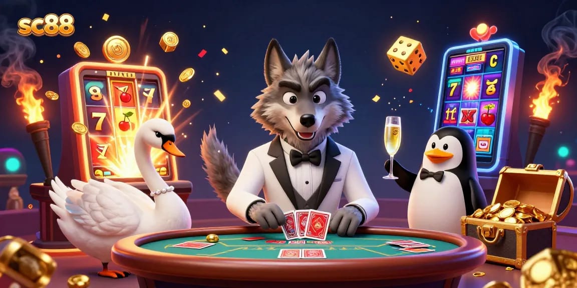 Experience thrilling gameplay at sc88 with exciting characters and dynamic casino elements.