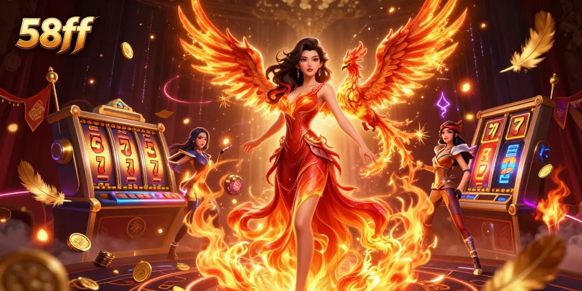 Experience thrilling gameplay with 58ff's dynamic online casino, featuring vibrant characters and engaging visuals.