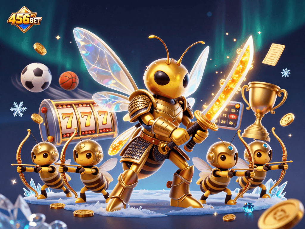 Experience thrilling slots and jackpots at 456BET with vibrant visuals and exciting game elements.