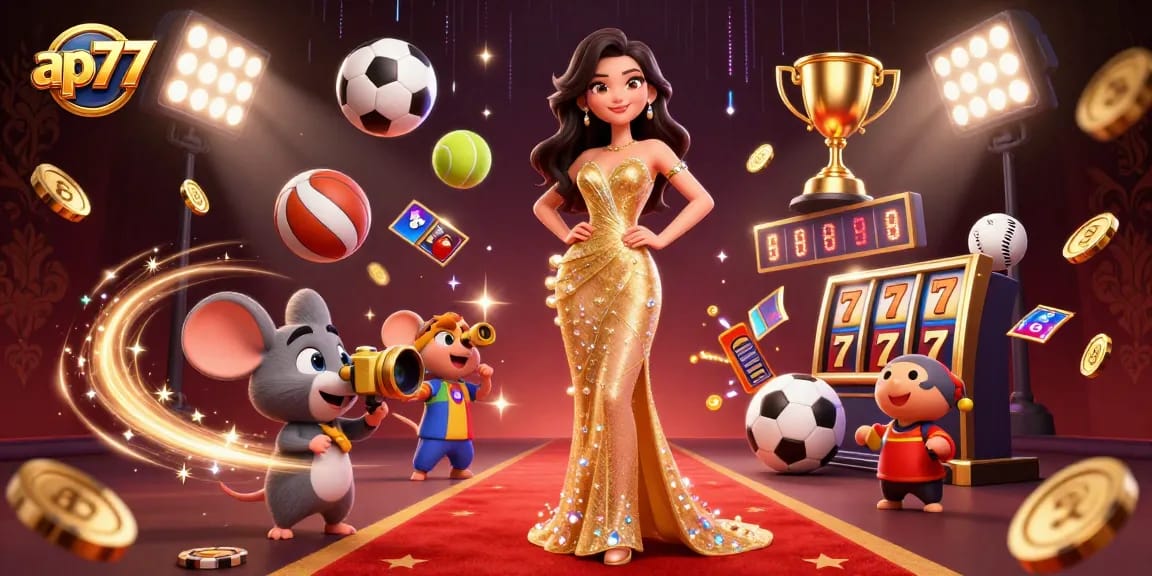 Experimente jogabilidade emocionante com a deslumbrante ilustração de cassino do ap777, apresentando uma mulher glamourosa e elementos de jogo dinâmicos.