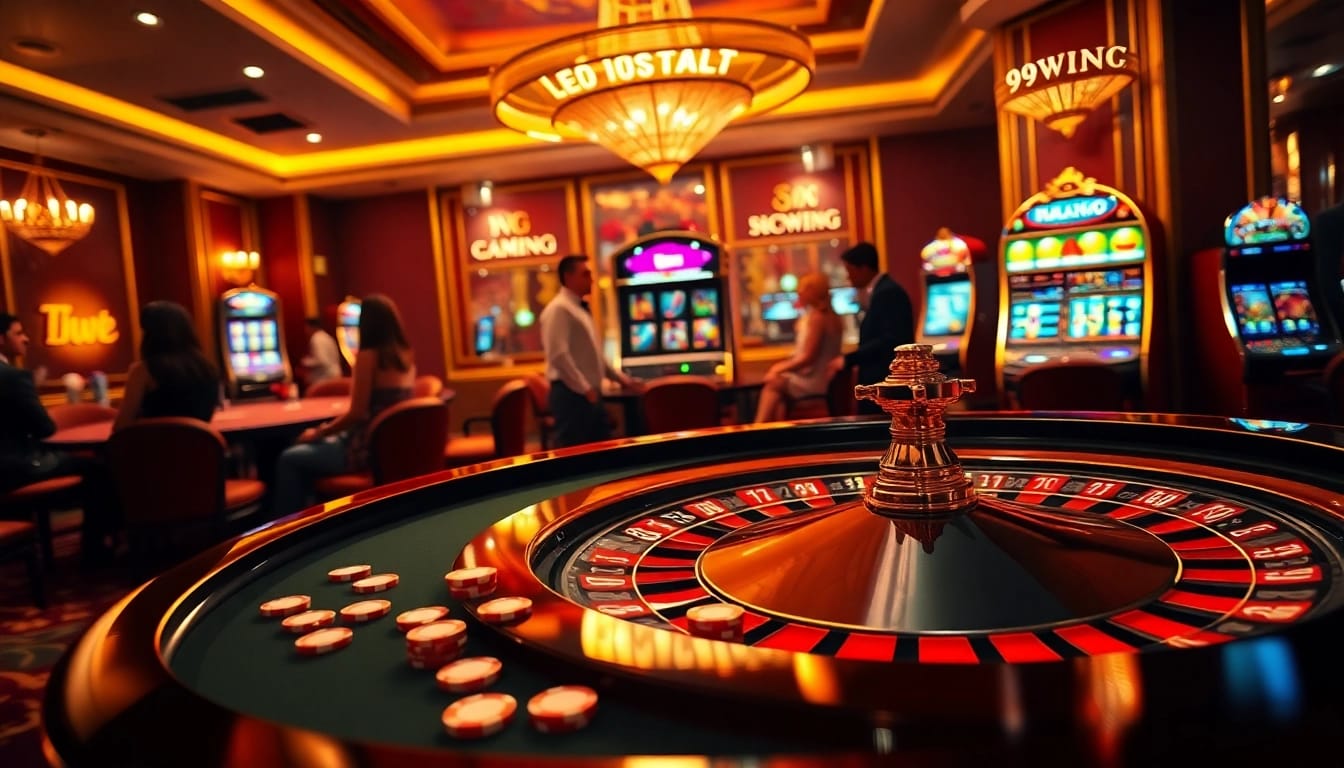Experience the thrill of 99win thiên đường with vibrant casino games and luxurious atmosphere.