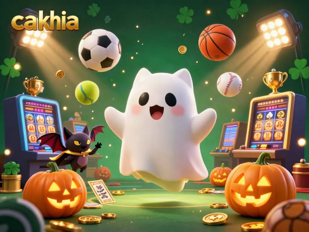 Experience thrilling highs at Cakhia with ghostly gaming elements illuminating the casino atmosphere.