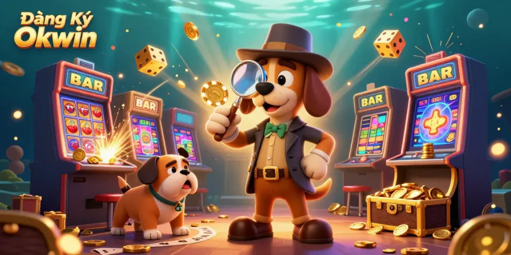 Join the excitement at Đăng Ký Okwin and uncover treasures in this vibrant casino scene.