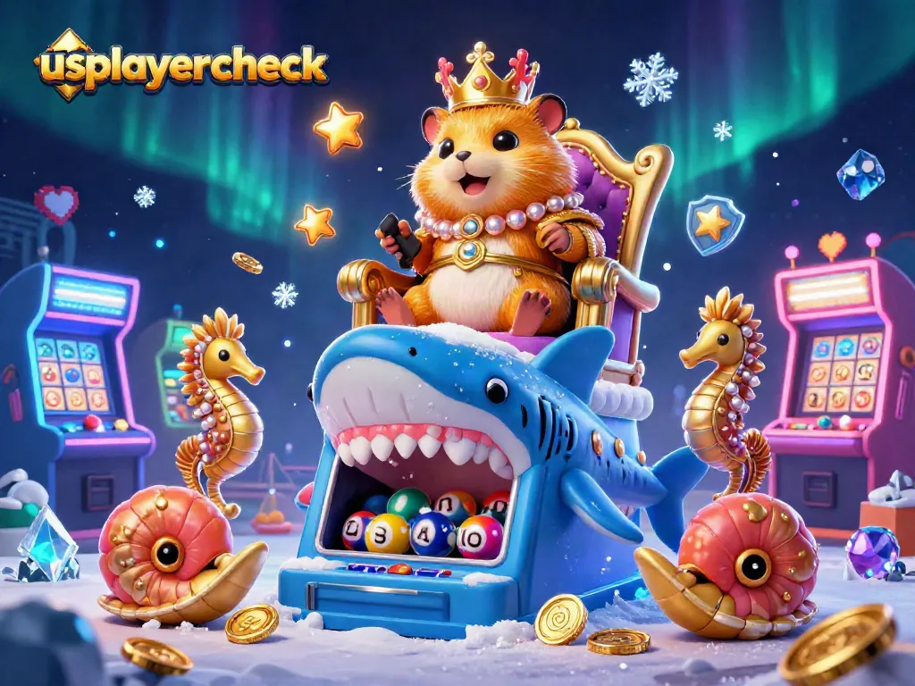 Play exciting online lottery games with usplayercheck's vibrant lottery machine illustration.