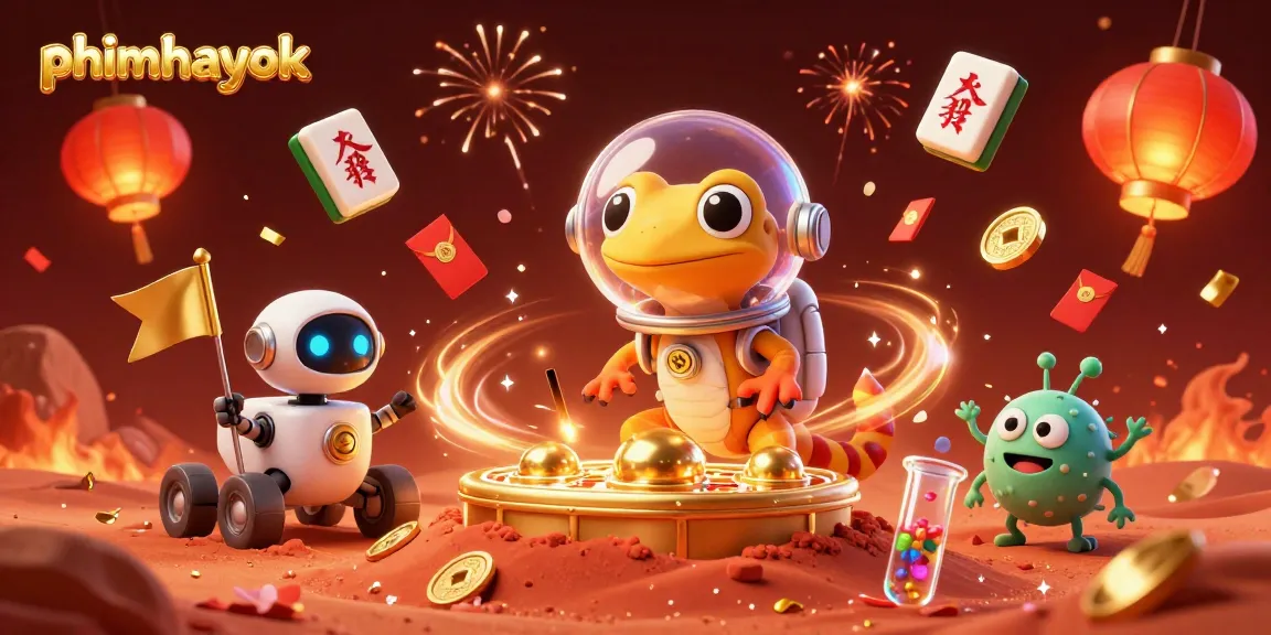 Experience thrilling gameplay and fun on phimhayok at an exciting alien casino on Mars.