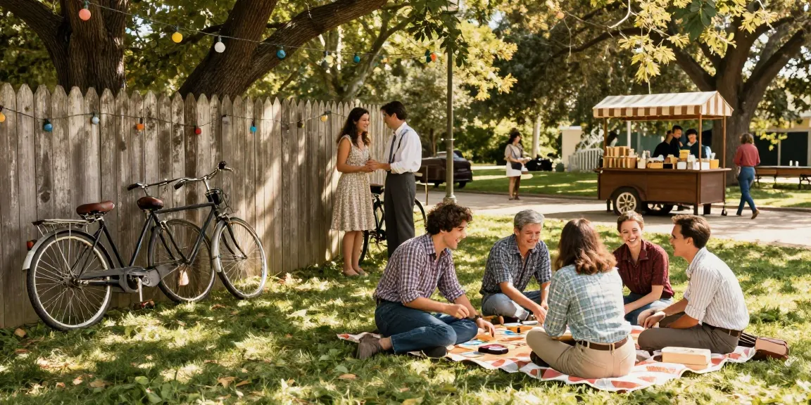Enjoying vintage park gatherings with rokok88 in a peaceful picnic atmosphere.