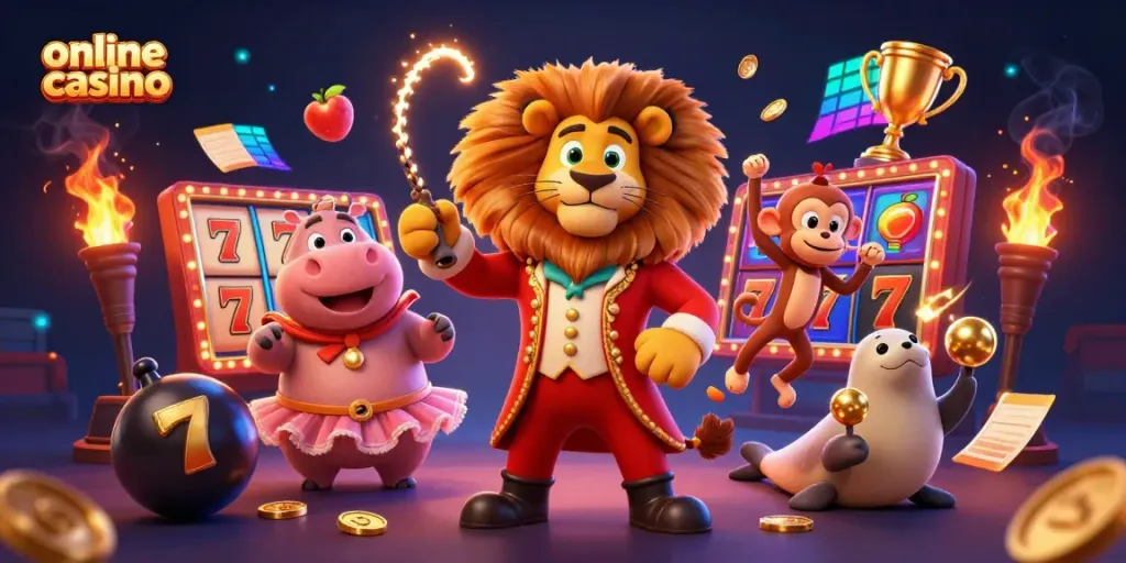 Engaging online casino scene showcasing vibrant characters and dynamic game elements.