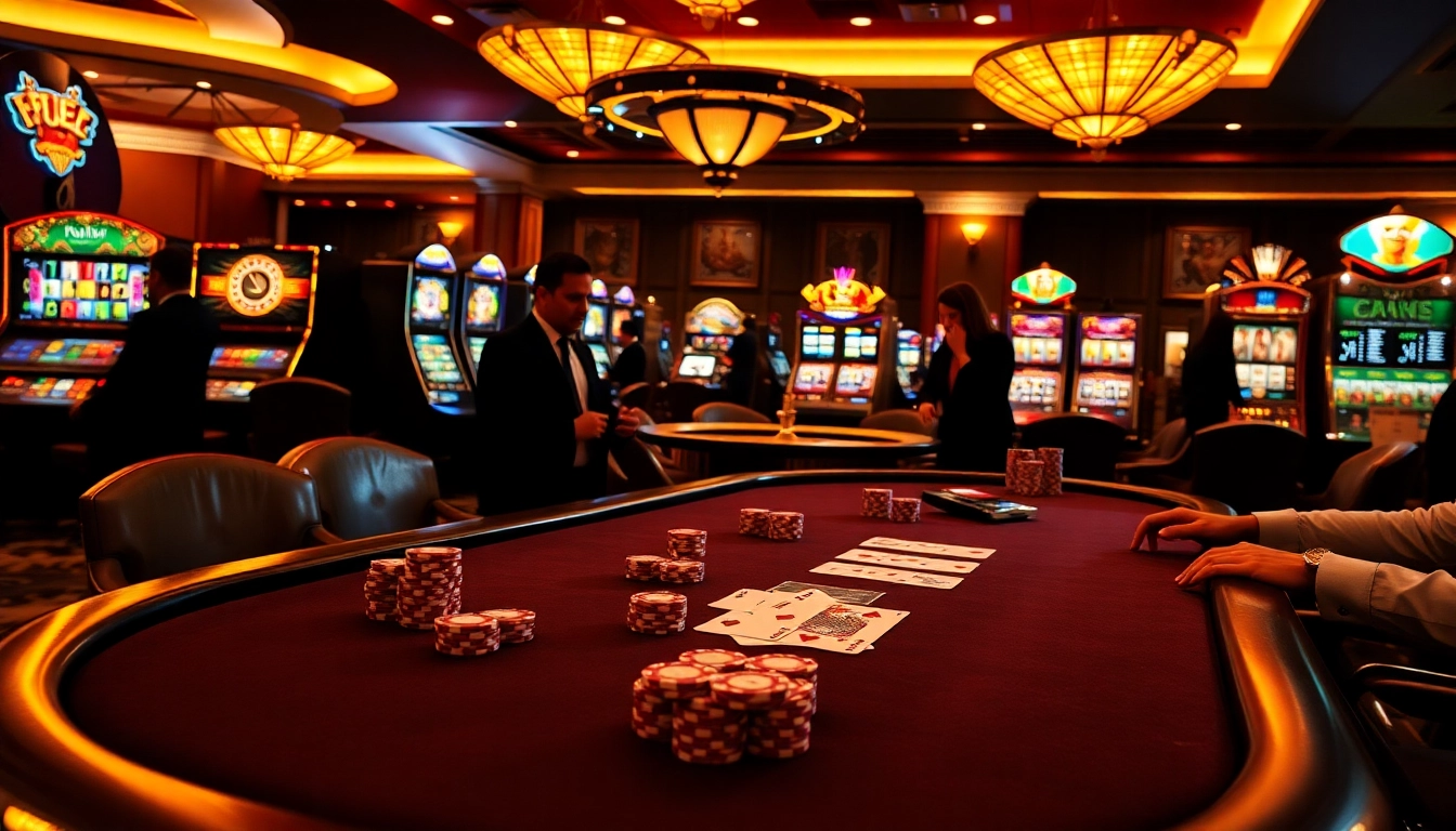 Experience the thrill of 789f with ready poker chips on a luxurious casino table.