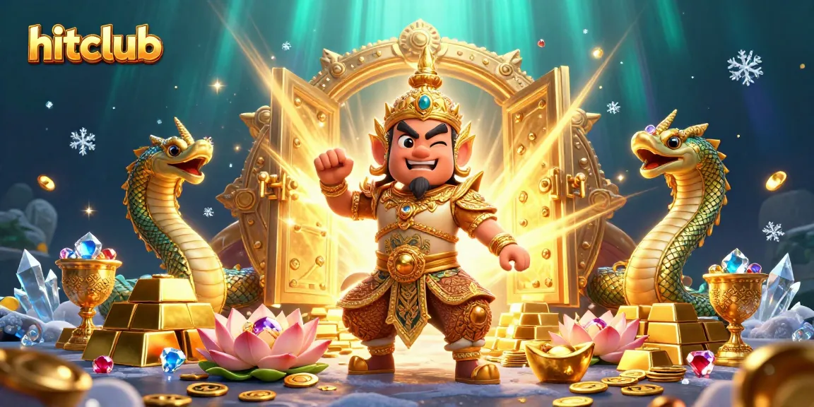 Hitclub players enjoy rich gaming experiences with 3D characters and treasure visuals.