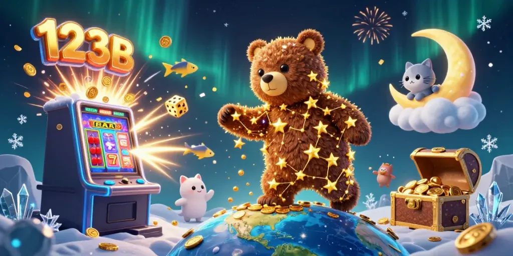 Join the adventure at 123B while winning coins and enjoying stunning casino animations.