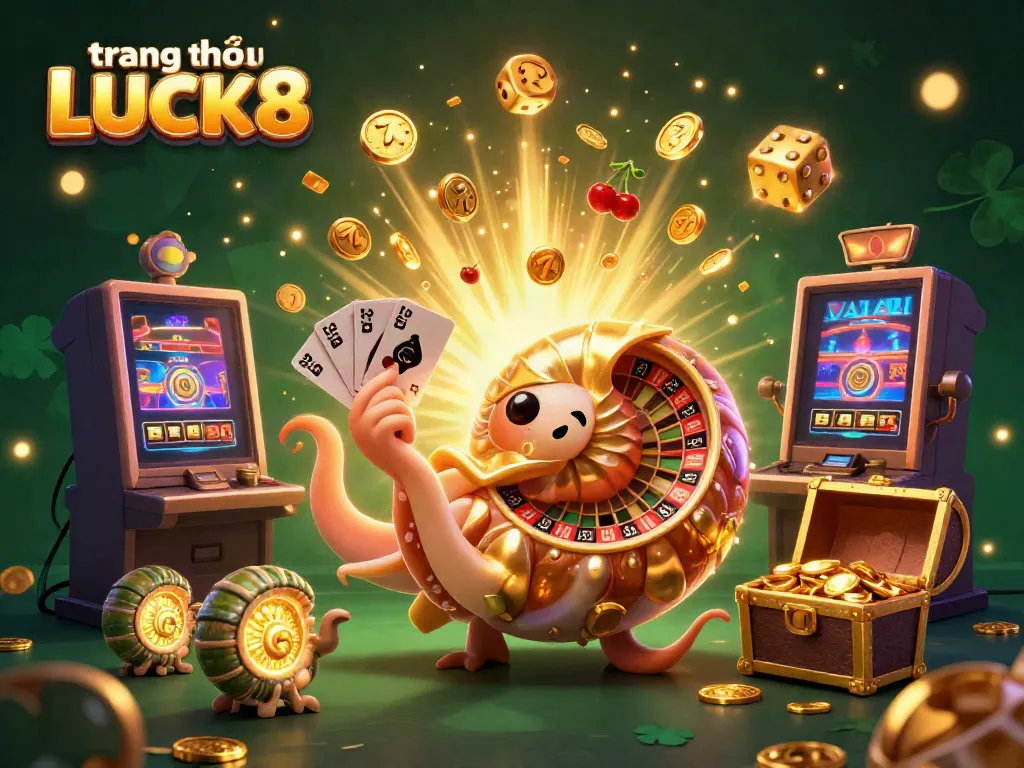 Experience the vibrant energy of trang chủ LUCK8 with lively casino elements and rich characters.