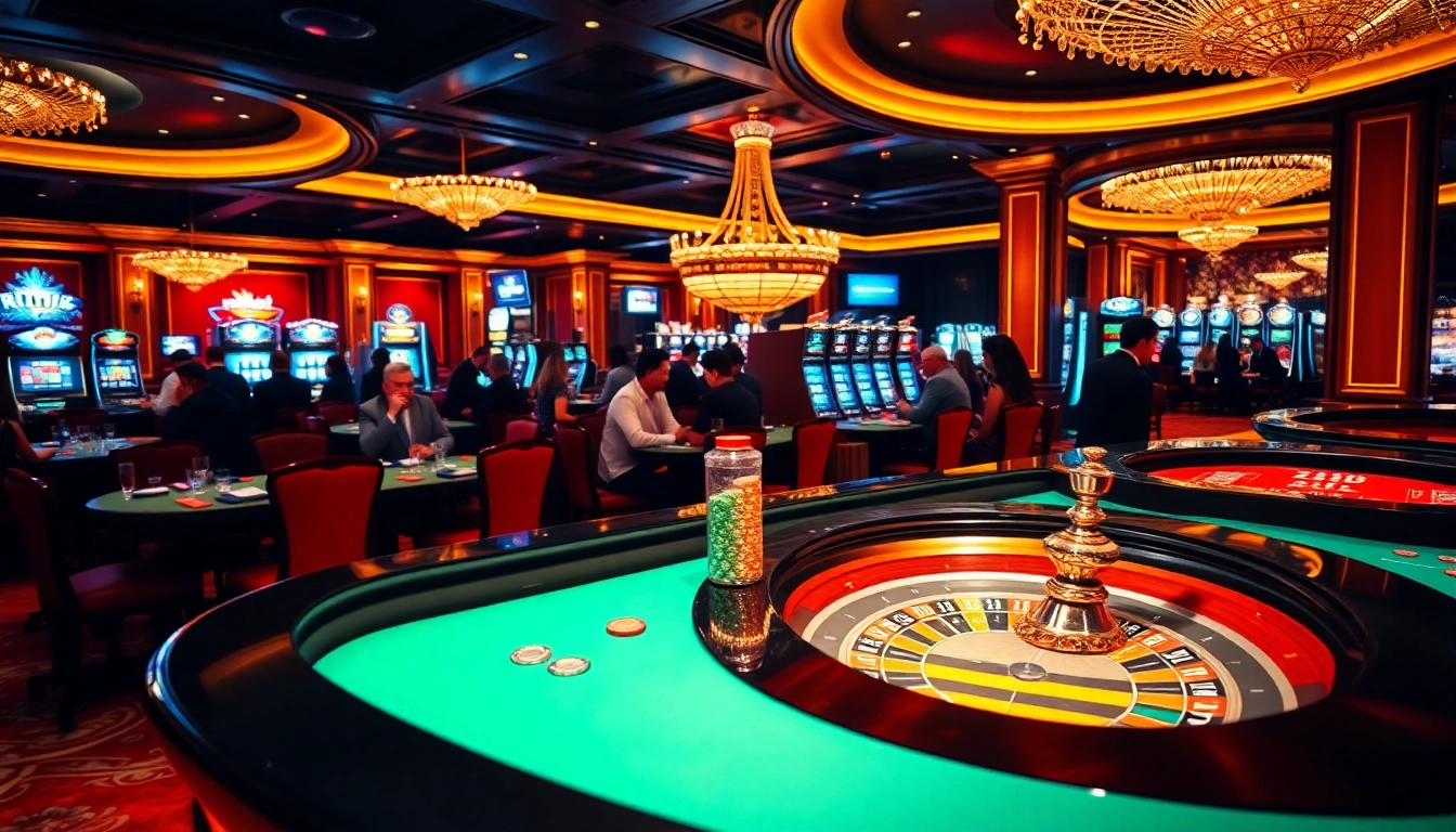 Experience the excitement of rr88 casino with diverse games and vibrant atmosphere.