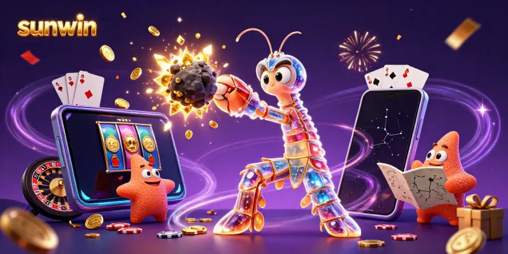 Experience thrills with sunwin's vibrant 3D casino adventure, featuring exciting games and characters.