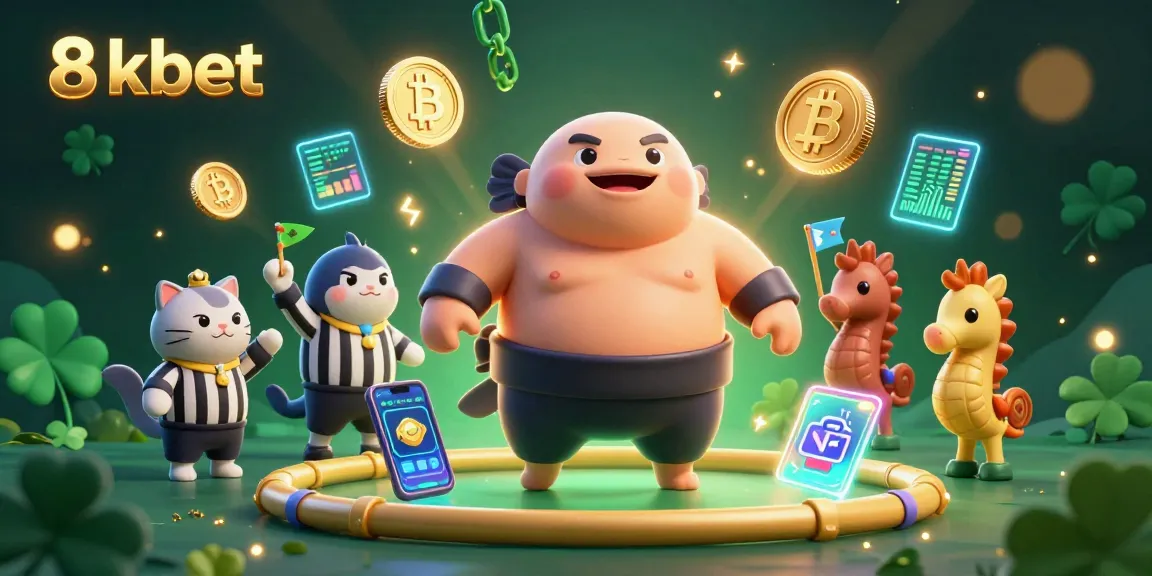 Experience cryptocurrency betting with 8xbet in a vibrant underwater casino scene showcasing action-packed elements.