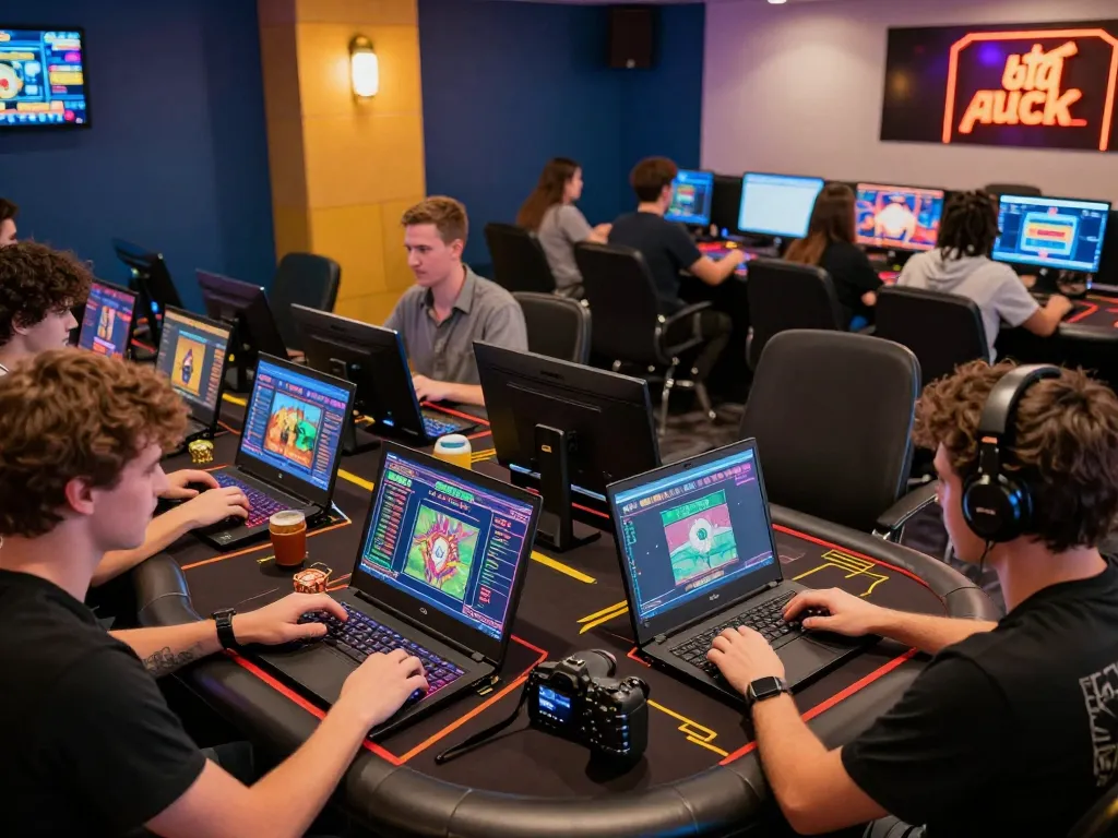 Engaging online gaming session showcasing SC88 COM on various devices with players enjoying dynamic experiences.