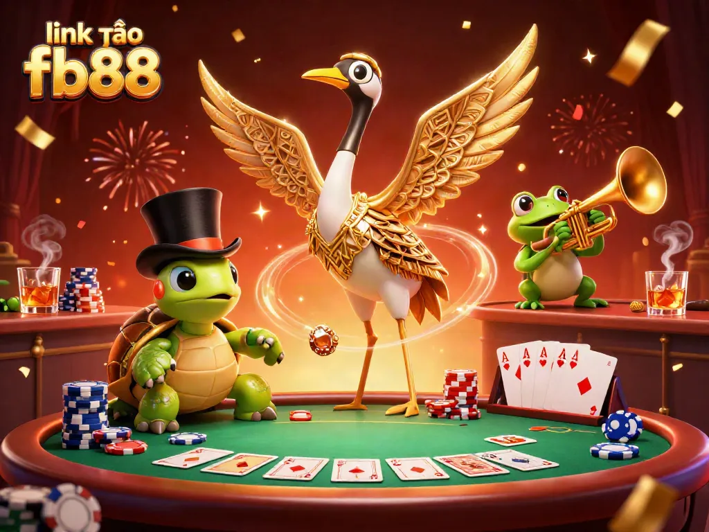 Enjoy thrilling moments gambling with link vào fb88 as you encounter vibrant characters in a lively casino atmosphere.