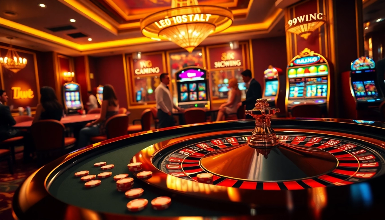 Experience the thrill of 99win thiên đường with vibrant casino games and luxurious atmosphere.