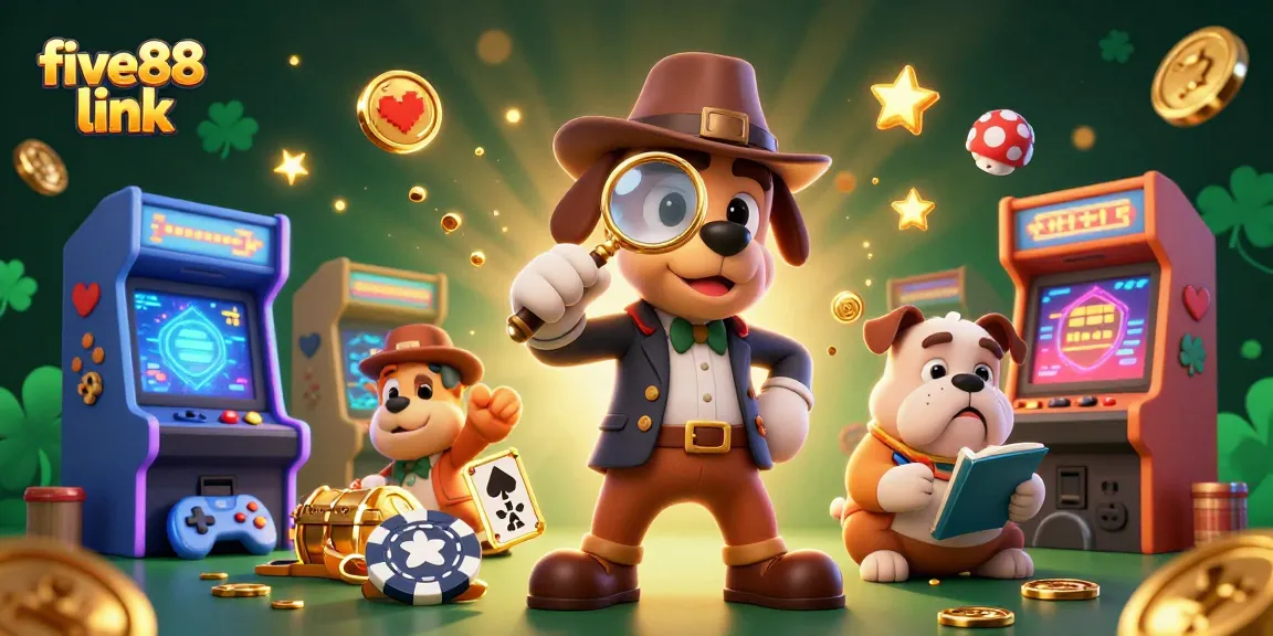 Experience thrilling gaming action with five88 link in this vibrant casino scene.
