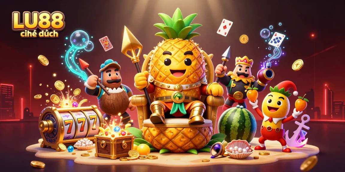 Engage with LU88 chính thức by experiencing the vibrant beach casino scene with dynamic slots, gold treasures, and playful characters.